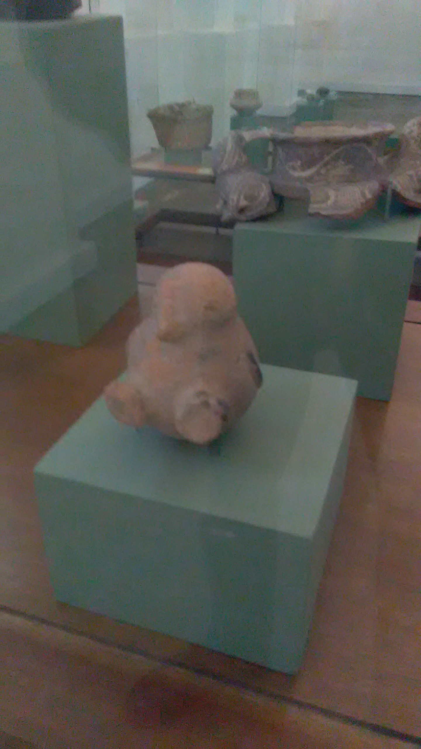 Prehistoric art in Bogotá's Museo Nacional