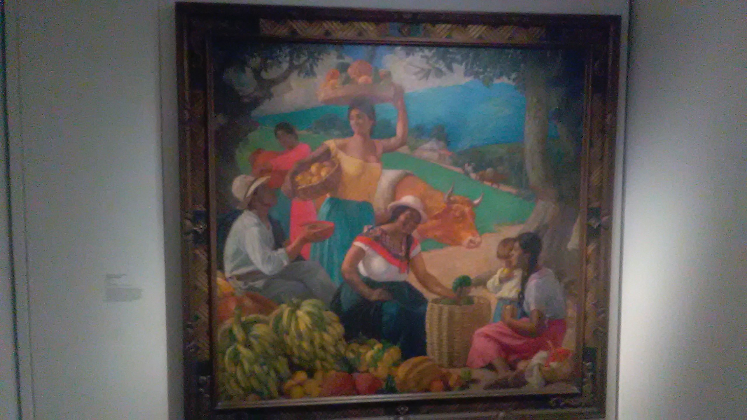 Painting in Bogotá's Museo Nacional