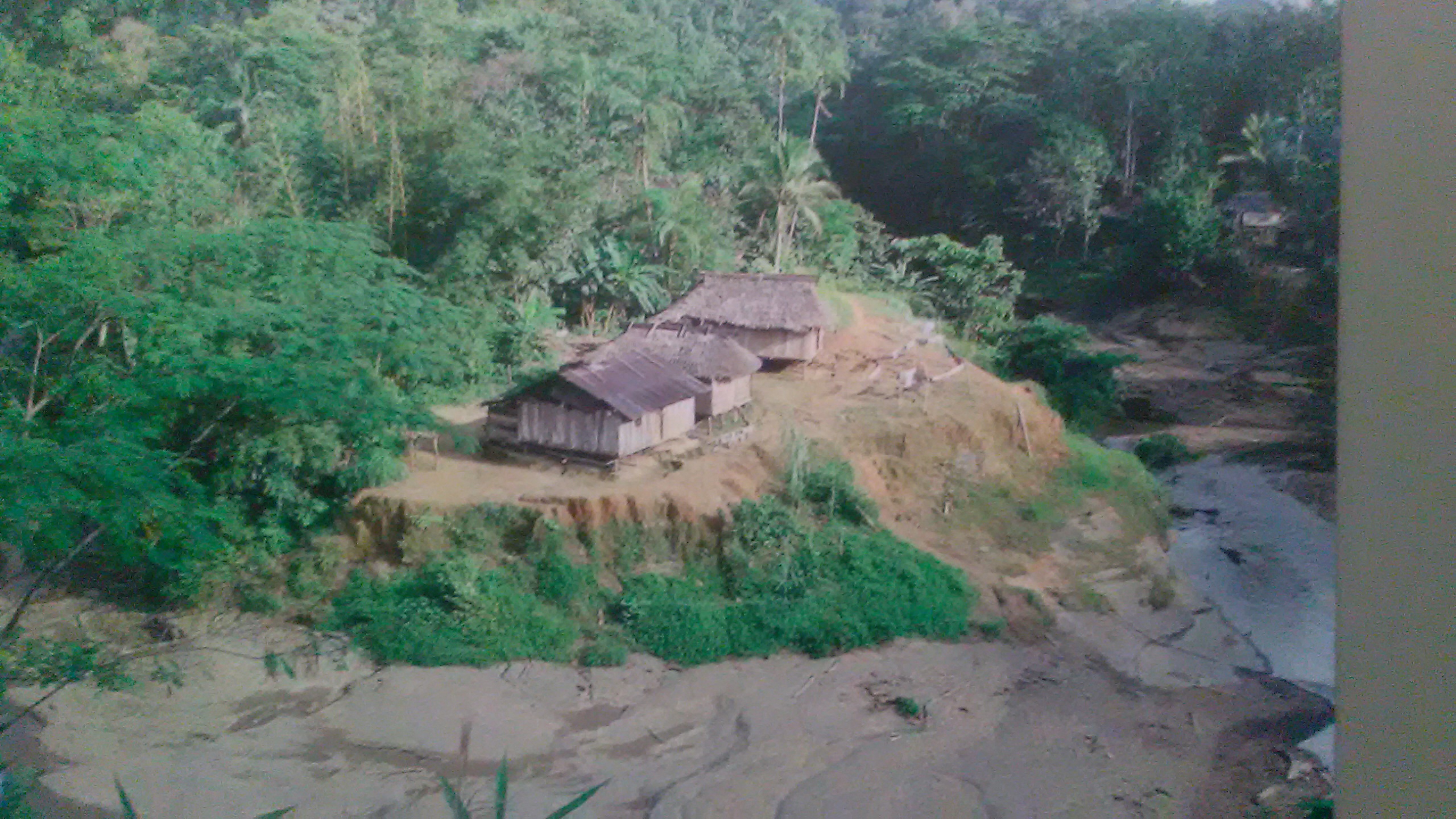 Image of indigenous home in Bogotá's Museo Nacional