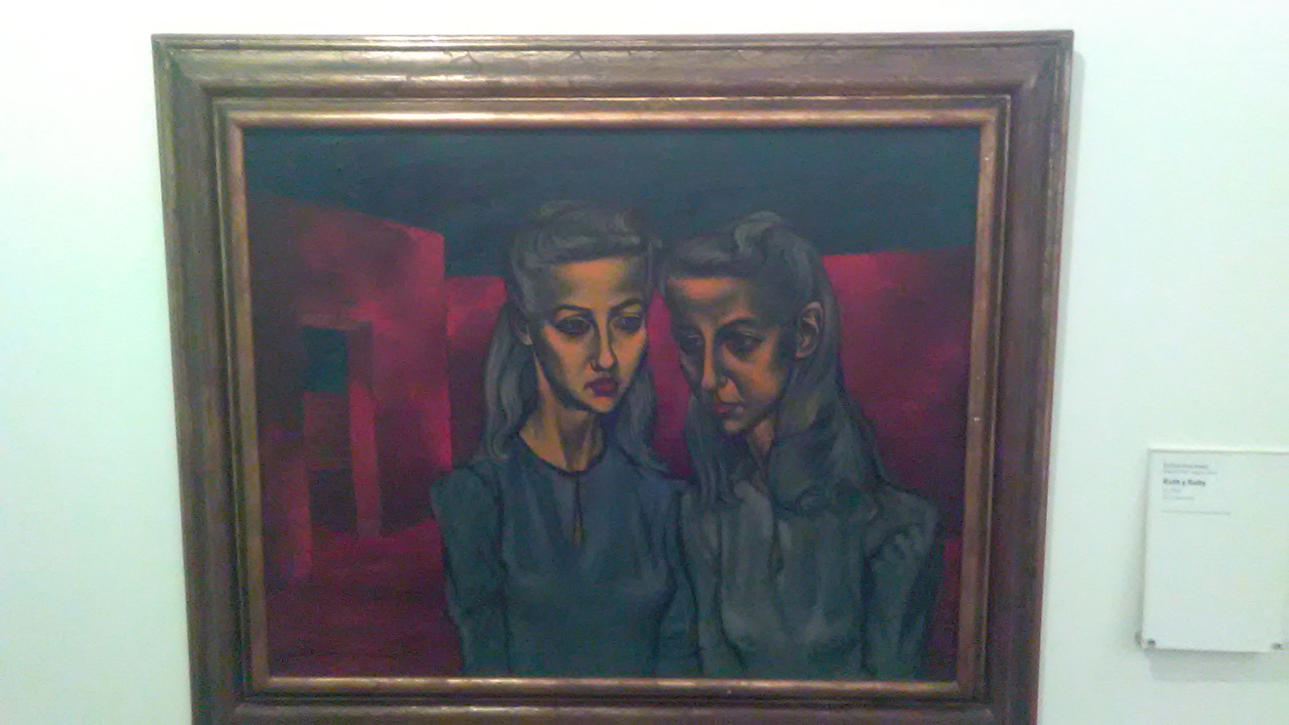 Painting in Bogotá's Museo Nacional